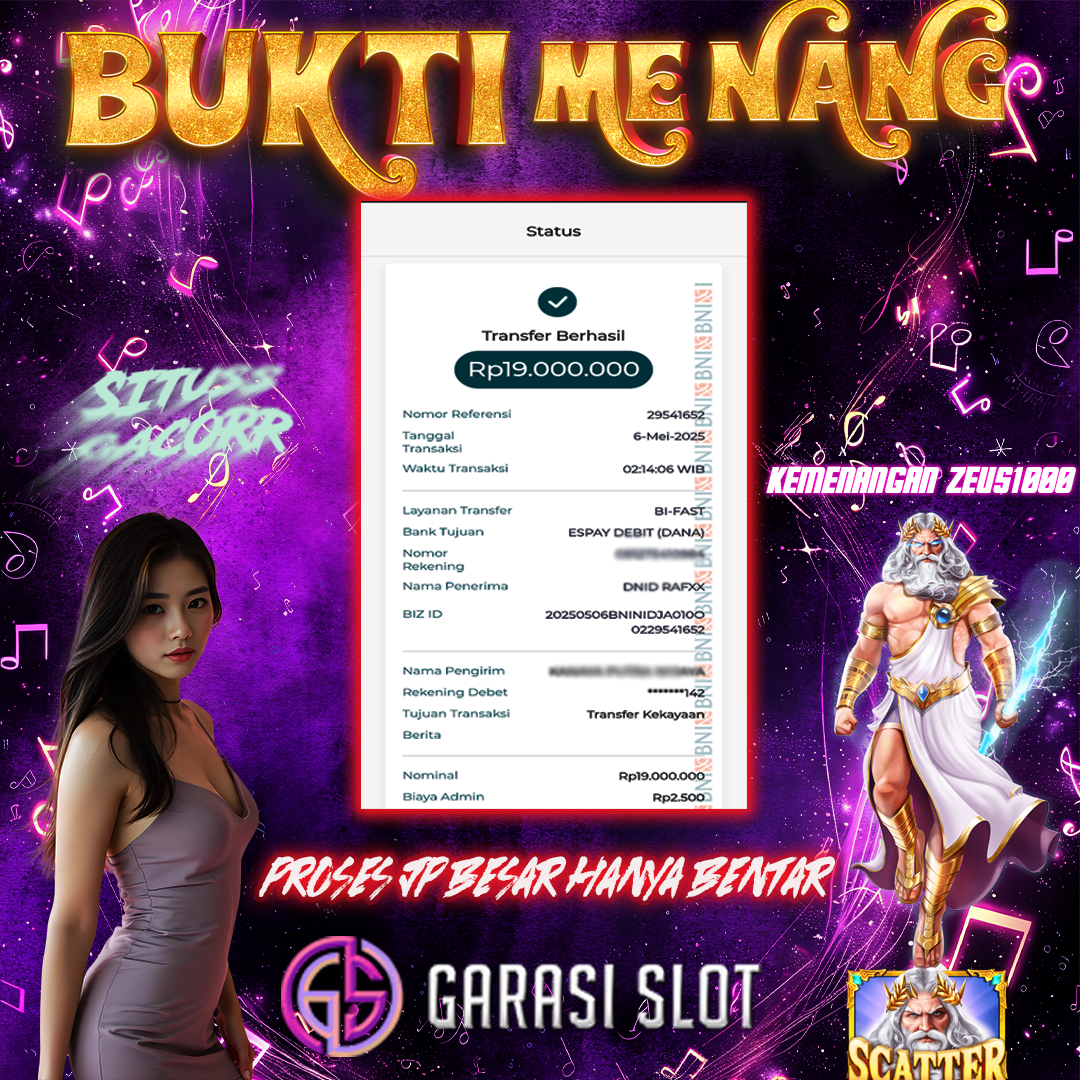 Garasislot >> Bukti Jp Hari Ini