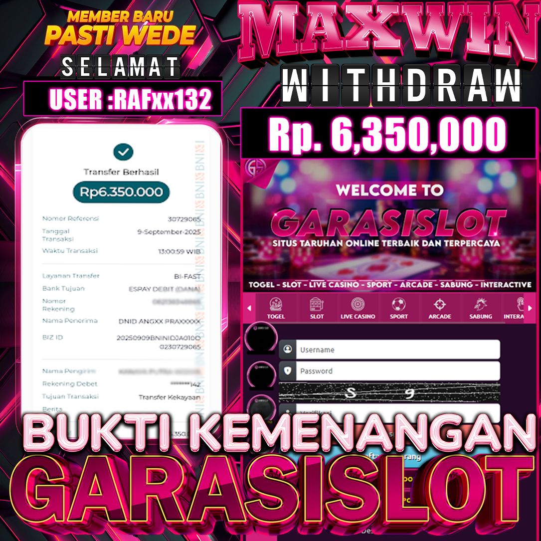 GARASISLOT Bukti kemenangan Gates of Gatot Kaca 1000