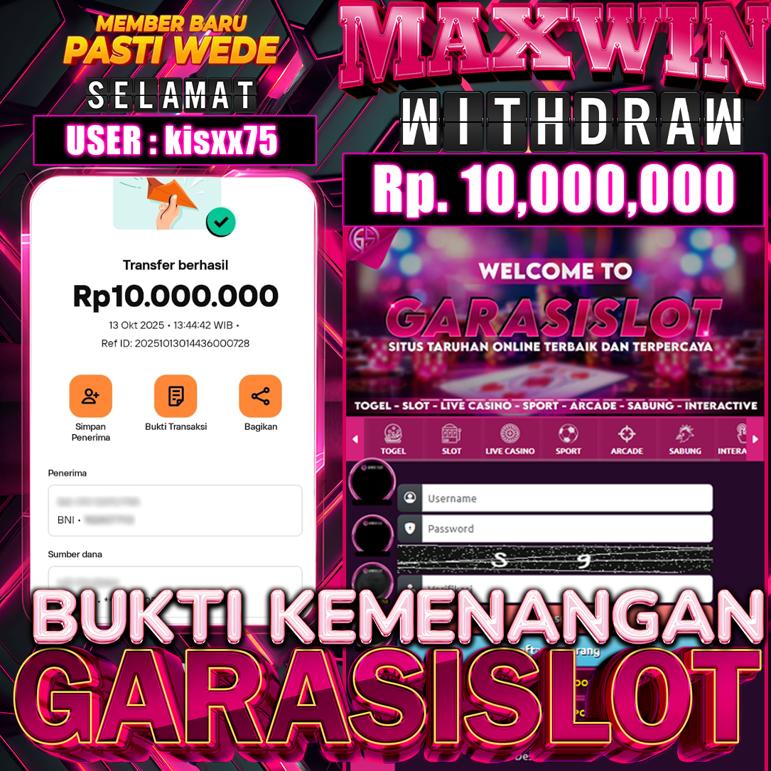 GARASISLOT BUKTI KEMENANGAN Roulette Lobby