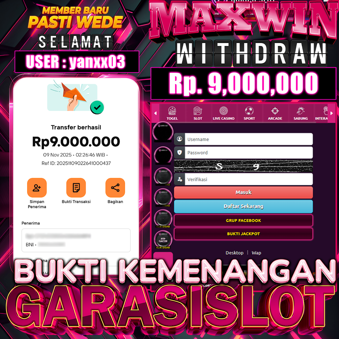 GARASISLOT Bukti kemenangan Wild Wild Riches Return