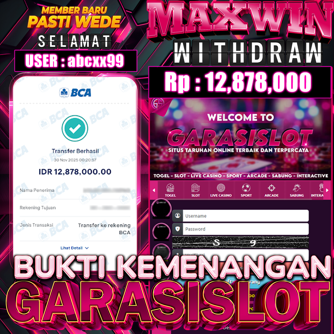 GARASISLOT Bukti kemenangan Rujak Bonanzgo