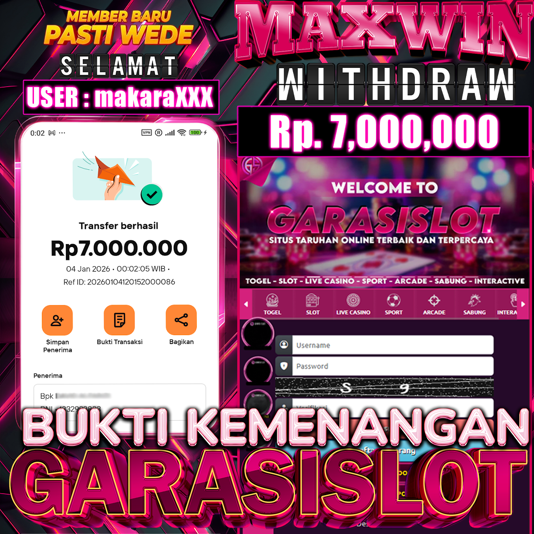GARASISLOT Bukti Kemenangan Sweet Bonanza