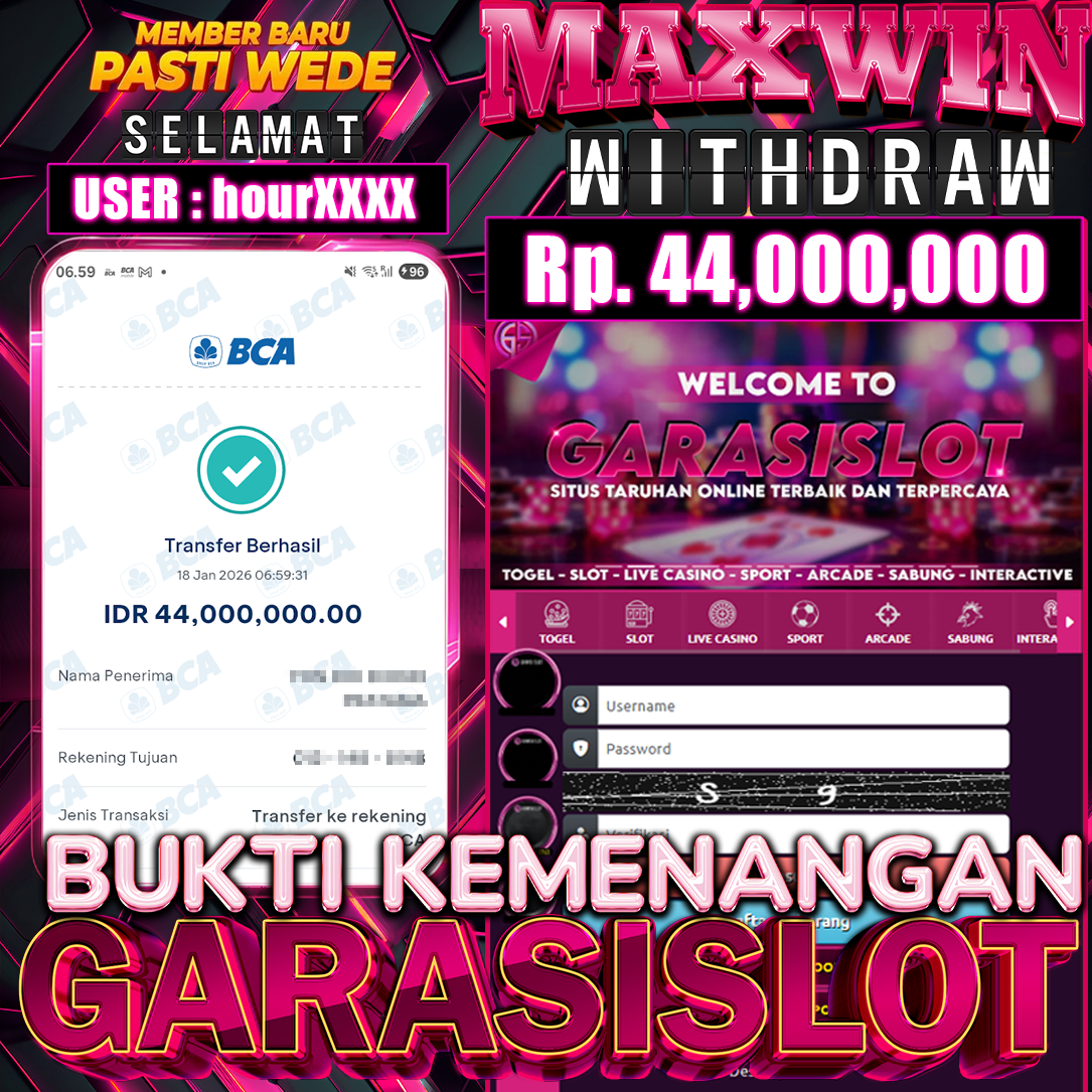 GARASISLOT Bukti Kemenangan Sweet Bonanza Super Scatter