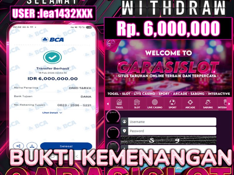 GARASISLOT Bukti Kemenangan Sugar Rush 1000