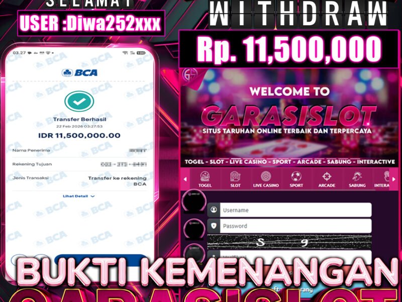 GARASISLOT Bukti Kemenangan Sweet Bonanza Xmas