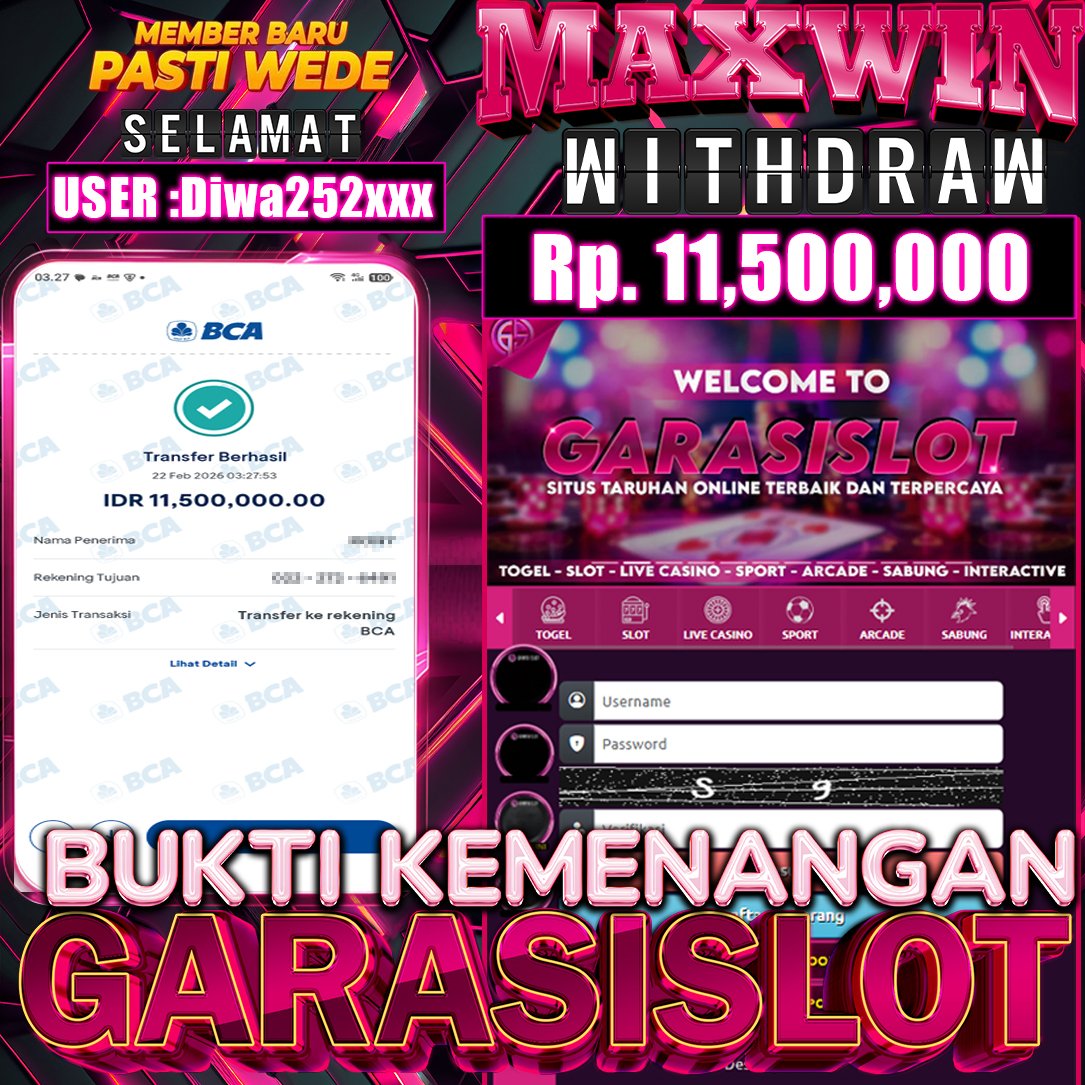 GARASISLOT Bukti Kemenangan Sweet Bonanza Xmas